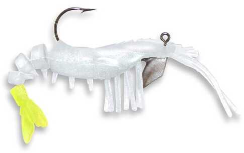 Egret Vudu Shrimp 3In 2Pk Pearl Chart Tail