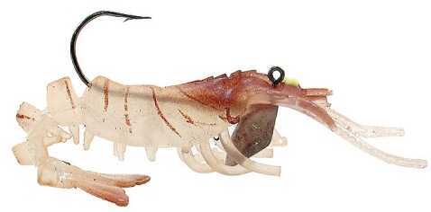 Egret Vudu Shrimp 4In 2Pk Brown