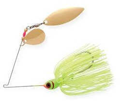 Humdinger Spinner Bait 1/4 Slv Col/Gold Wil Chart