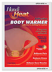Heat Factory Body Warmer Adhesive 40/box 320/cs Model: 3110