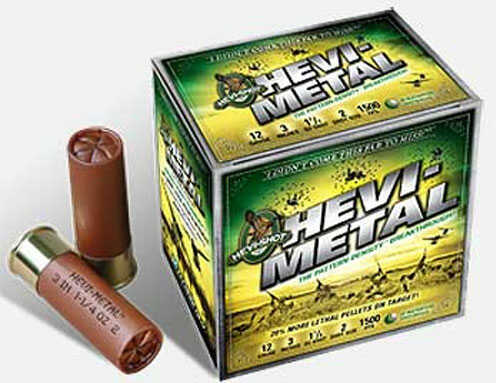 12 Gauge 3" Hevi-Steel #4   25 Rounds Hevi-Shot Shotgun Ammunition