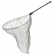 Mid Lakes Rubber Landing Net Sliding Handle H36 17Inx19In Md#: Rub-636Sh