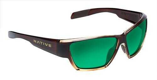 Native Polarized Eyewear Wolcott Fade/Grn Reflex Model: 181 383 529