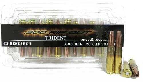 300 AAC Blackout 200 Grain Lead Free Rounds G2 Research Ammunition