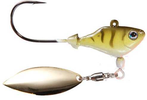 Sworming Hornet Fish Head Spin 3/8Oz 1Pk Perch