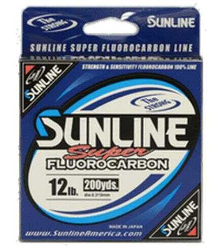 Sunline Super Fluorocarbon Clear 200 Yards 12Lb Model: 63031774