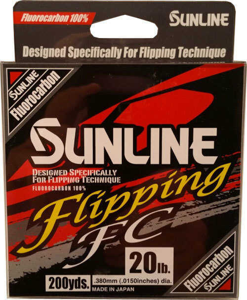 Sunline Flipping Fc Fluorcarbon Clear/Hi Vis Yellow 200Yd 25Lb Model: 63042208