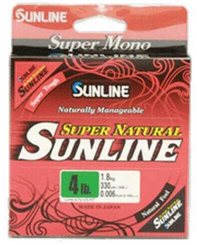 Sunline Super Natural Mono Clear 330Yd 6Lb Model: 63758742