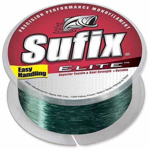 Sufix Elite Line 330 Yard 25Lb Green Model: 661-125G