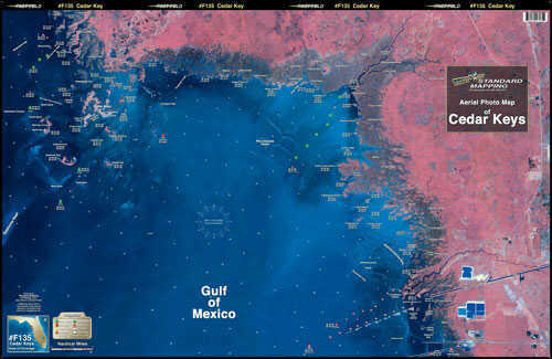 Standard Laminated Map Cedar Key Md#: MF135