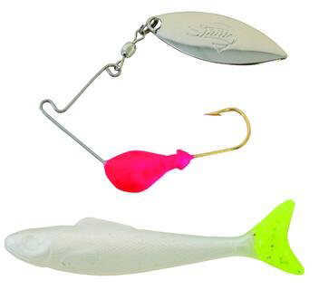Stanley Wt Wedge Runner Spinnerbait 1/8Oz White Chart Willow WtWR18-150W