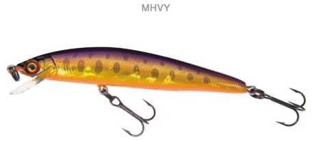 YOzuri Pin's Minnow 1/16Oz 2In Purple Brown Trout