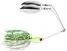 Mccoy V-Twin Spinnerbait 3/8Oz Hot Lime/White (04) Md#: VT384