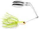 Mccoy V-Twin Spinnerbait 3/8Oz Chartreuse/White (06) Md#: VT386