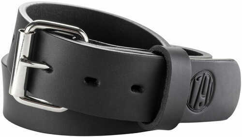 1791 Gunleather Blt013236SBLA Gun Belt 01 32"-36" Leather Stealth Black