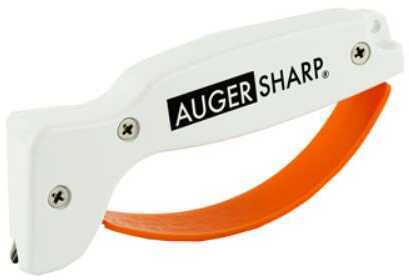 Accusharp 007C AugerSharp Knife & Tool Sharpener Diamond Tungsten Carbide White/Orange