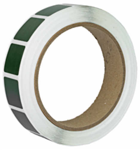 Action Target PAST/DKGR Pasters 7/8" Square Bullet Hole Repair Military Green 1000 Per Roll