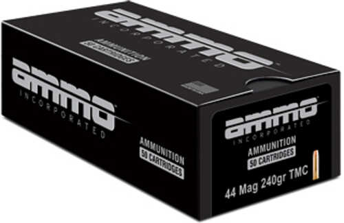 Ammo Inc Signature 44 Magnum 240 Grain Total Metal Coating 50 Round Box 44240TMC-A50