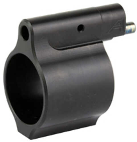 Aero Precision Low Profile Adjustable Gas Block Fits Ar15 With 0.875" Barrel Nitride Finish Black Aprh101615c