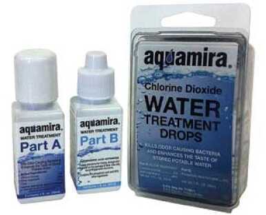 Aquamira Water Treatment Drops 1 oz Bottles Treats Up to 30 Gallons of 67202