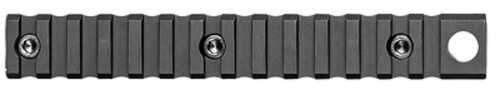 Arisaka Defense Rail Slider Picatinny Rail M-lok 4 Slot Fits M-lok Integrated Qd Mount Anodized Finish Black Rs-rail-4m