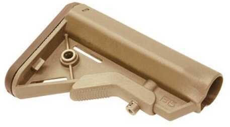 B5 Systems BRV1086 Bravo Stock Coyote Brown Synthetic For AR15/M4 With Mil-Spec Receiver Extension