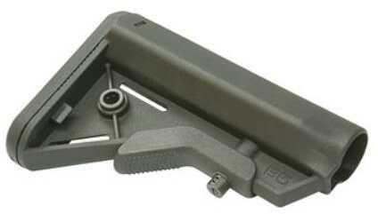 B5 Systems Bravo Mil-Spec Buttstock AR-15/M4 OD Green Polymer