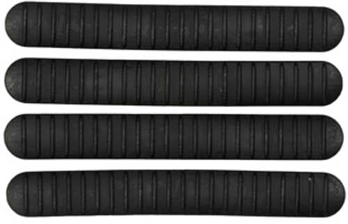 B5 Systems Rail Covers 4 Pack Fits M-lok Rails Matte Black Rcm-1256