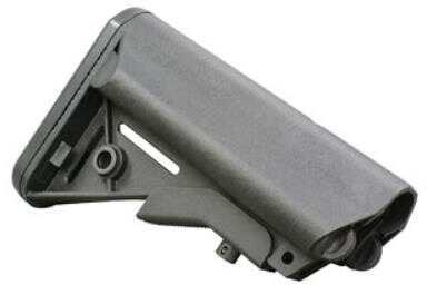 B5 Systems Bravo Enhanced SOPMOD Stock Battery Compartment Quick Detach Mount Mil-Spec Diameter, Black