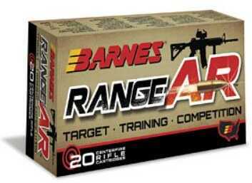 300 AAC Blackout 90 Grain Open Tip Flat Base 20 Rounds Barnes Ammunition