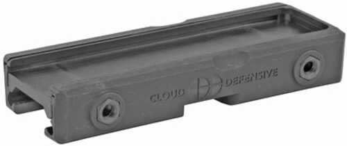 Cloud Defensive LCSMK2JBLK LCS Inline Mount Black Anodized Aluminum Compatible W/ Streamlight ProTac Series Picatinny Ra