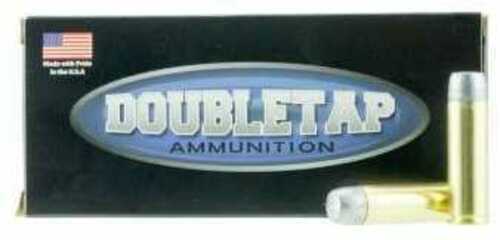 DoubleTap Ammunition Hardcast Solid 500 S&W 400Gr Hard Cast 20 Round Box 500400HC