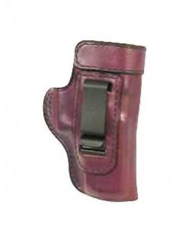 Don Hume H715M Clip-On Holster Inside The Pant Fits Walther PPK With 4" Barrel Right Hand Brown Leather J168005R