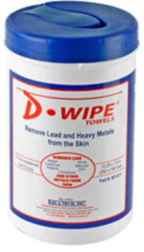 D-Lead 6"x8" Towels Disposable Wipes Tub 325 per 2 Rubs Case Generously Saturated with a Gental pH