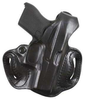 DeSantis Gunhide 086BA8BZ0 Mini Slide OWB Black Leather Belt Fits Glock 43/43X/48 1.75" Wide Hand