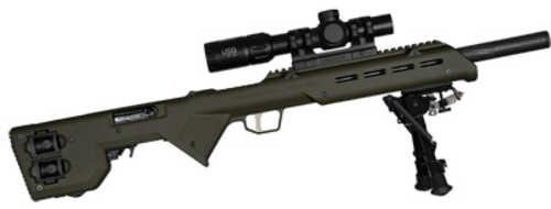 Desert Tech Trek-22 Chassis Stock Fits Ruger 10/22 Matte Finish Olive Drab Green TRK-22-GRN