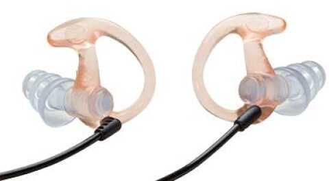 Earpro By Surefire Sonic Defender Max Ear Plug Large Clear Removable Cord Ep5-lpr