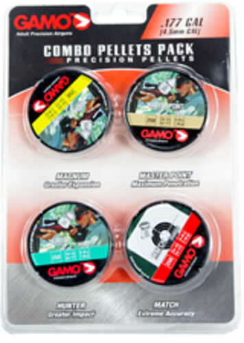 Gamo Combo Assort .177 Cal. Match, Hunter, Mag & MP Pellet