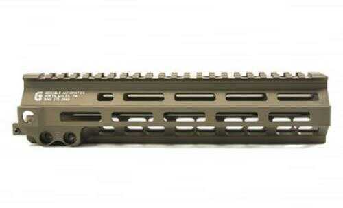 Geissele Automatics 05284S Super Modular Rail MK8 9.30" M-LOK, Desert Dirt Aluminum For AR Platform, Barrel Nut Included