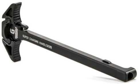 Geissele Automatics 05-313B Super Charging Handle AR Style 223 Remington/5.56 NATO 7075 T6 Aluminum Black Hardcoat Anodi