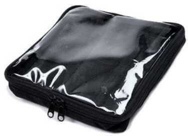 Haley Strategic Partners Large Clear Top Insert Bag 9"x 8.5"x2" Black CT-BAG-LG