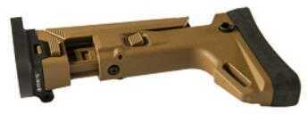 Kinetic Development Group LLC SCAR Adaptable Stock Kit Fits FN Magpul Brown Finish Side Folding 7 Telescoping Posit