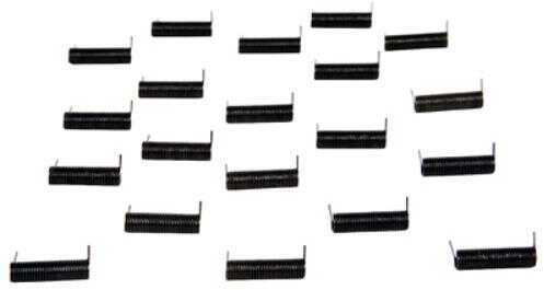 LBE Unlimited AREPS20Pk AR Parts Ejection Port Cover Spring 20 Pack AR-15 Black Stainless Steel