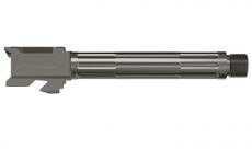 Lone Wolf Distributors AlphaWolf Threaded/Fluted Barrel 9MM Salt Bath Nitride Finish Fits S&W M&P Shield 9 AW-SWS9TH