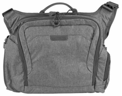 Maxpedition Entity Crossbody Bag 14L Large Ash N/P Hybrid Heathered Fabric CCW Compatment 11.25"X5.5"X11.25" NTTCBLAS