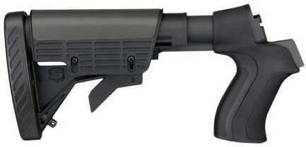 Mesa Tactical Leo Recoil Stock Kit Black Features a lowered Elevation Allowing The Use Of Iron Sights Or Eve