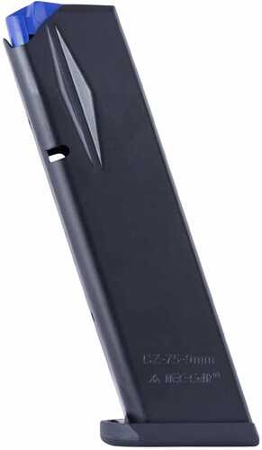 Cz Magazine 9mm 17 Rounds Fits Cz75 Sp-01 Blued Finish 9mm Only 11160