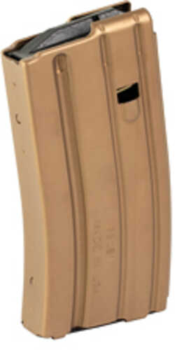 DURAMAG Magazine 223 Remington/556NATO/300 Blackout 20 Rounds Fits AR-15 Black AGF Follower Aluminum Bronze