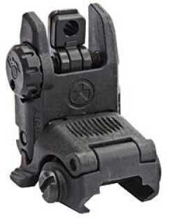 Magpul Mag248-Black MBUS Rear Folding Black Polymer