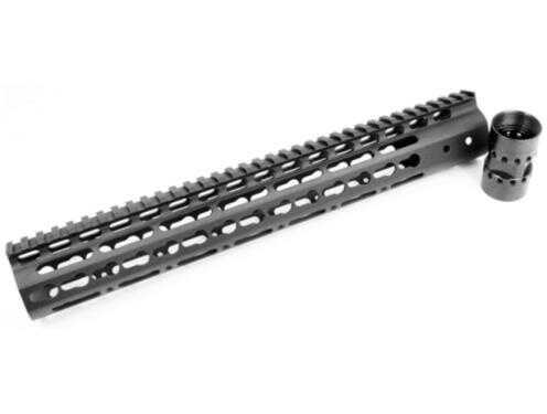 Noveske 5000454 NSR Keymod Handguard 13" 6005A-T6 Aluminum Black Hard Coat Anodized